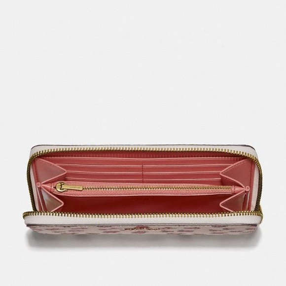 NEW! Coach Acordian Zip Wallet - Picture 2 of 2